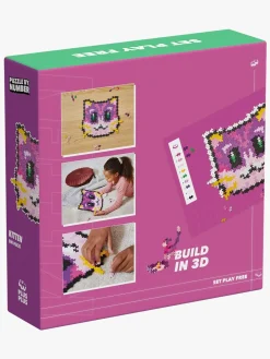 Plus-Plus Puzzle By Number Byggesæt Kattekilling 500 Dele