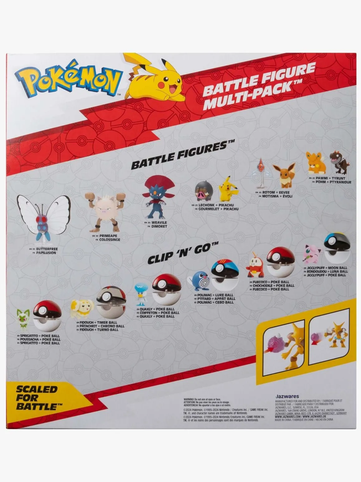 Pokémon Battle Figure Figursæt 10-pak