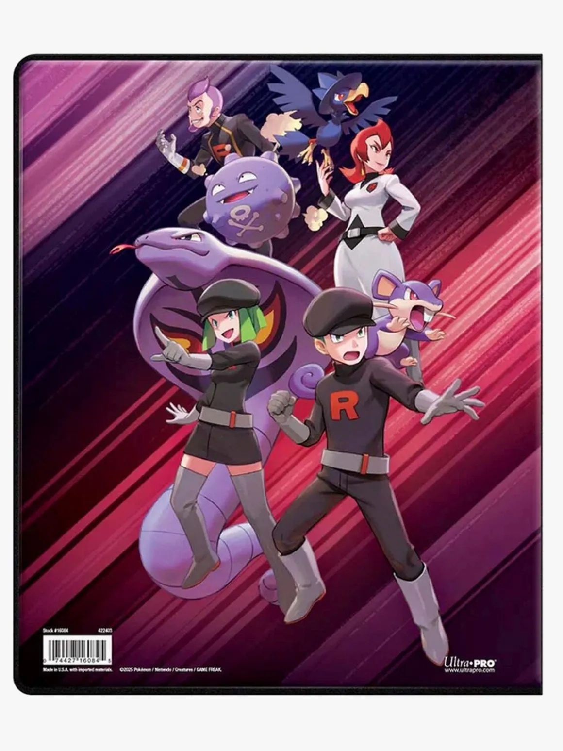 Pokémon Portfolio 9-P Poké SV10 Mappe til Samlekort