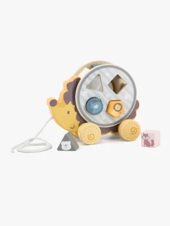 PolarB Pindsvin Træklegetøj med Puttekasse