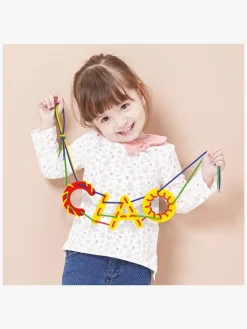 Quercetti Snørebånd ABC & 123 Undervisningssæt