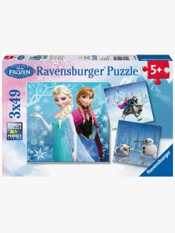 Ravensburger Disney Frozen Puslespil Vintereventyr 3x49 Brikker