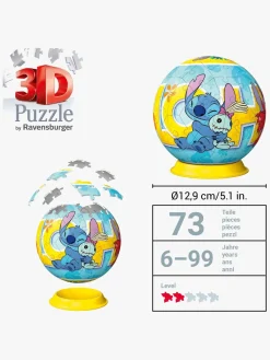 Ravensburger Disney Stitch 3D-puslespil 72 Brikker