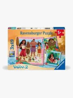 Ravensburger Disney Vaiana 2 Puslespil 3x49 Brikker