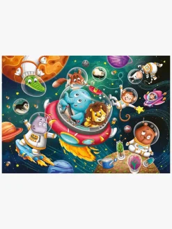 Ravensburger Dyr Fra Verdensrummet Puslespil 2x12 Brikker