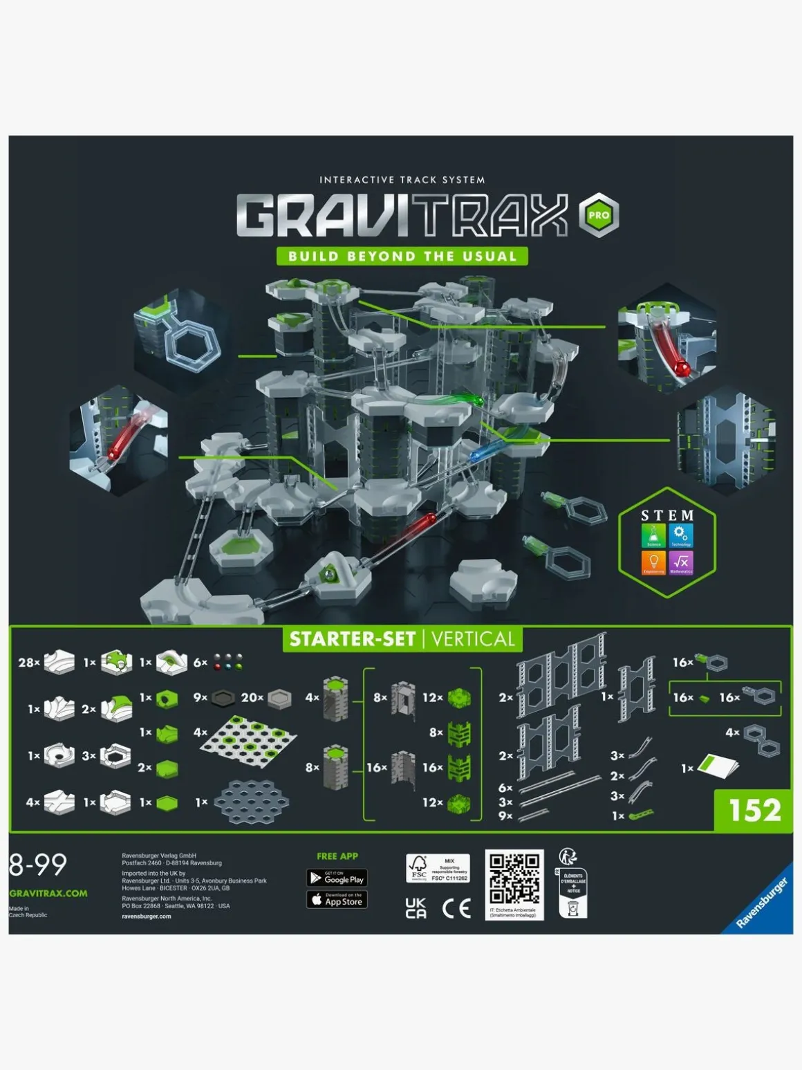 Ravensburger GraviTrax PRO Starter-set Vertical