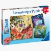 Ravensburger Puslespil Magiske Karakterer, 3X49 Brikker