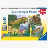 Ravensburger Puslespil Oldtidsherskere 3x49 Brikker