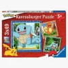 Ravensburger Puslespil Pokémon 3x49 Brikker