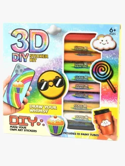 Robetoy 3D DIY Klistermærkesæt Penne 10 Stk.