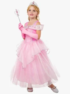 Rubies Prinsesse Kostume med Tiara & Handsker