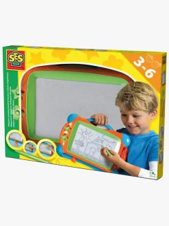 SES Creative  Magnetisk Tegnetavle inkl. 2 Stempler