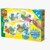 SES Creative Malesæt Første Mal med Vand, Dinosaur