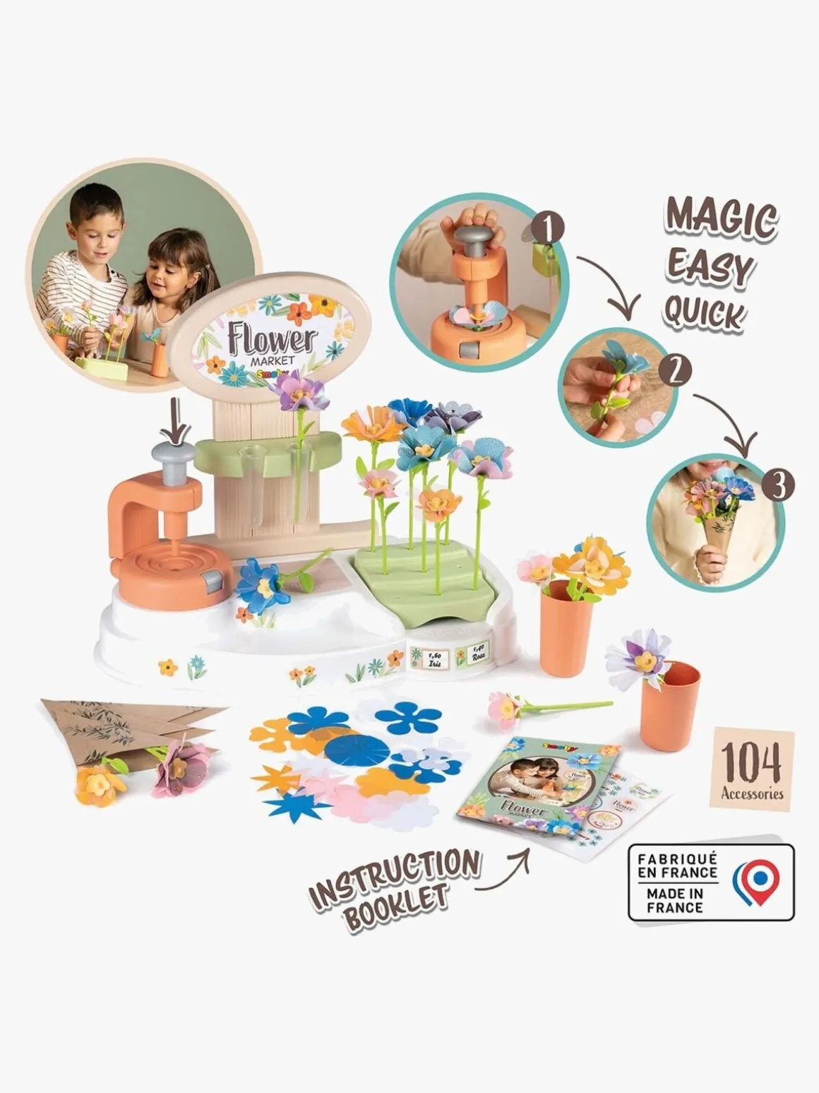 Smoby Blomstermarked Kreasæt