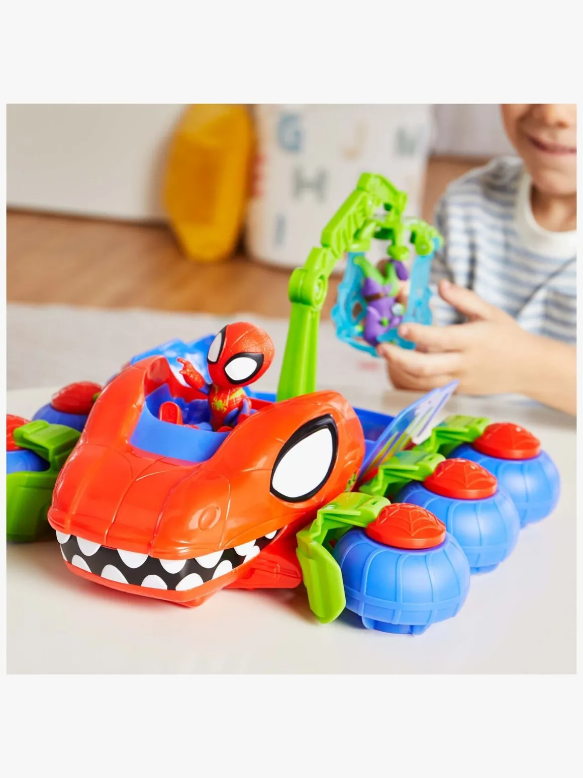 Spidey and His Amazing Friends Dino-Webs Crawler Transportmiddel