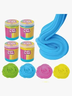 Suntoy Puff Slime Klemmeslime 4-pak