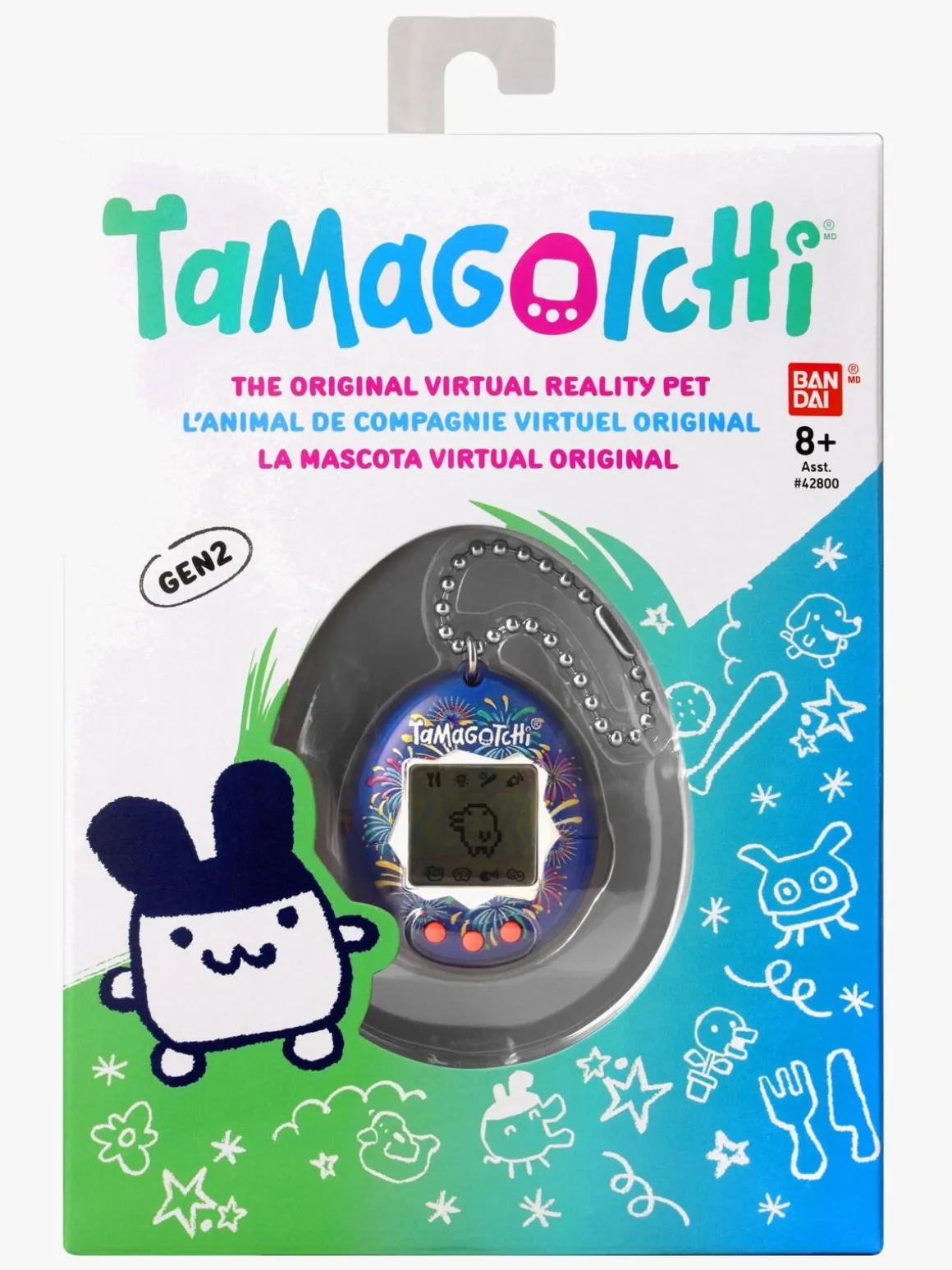 Tamagotchi Original Fireworks P2 Spillekonsol