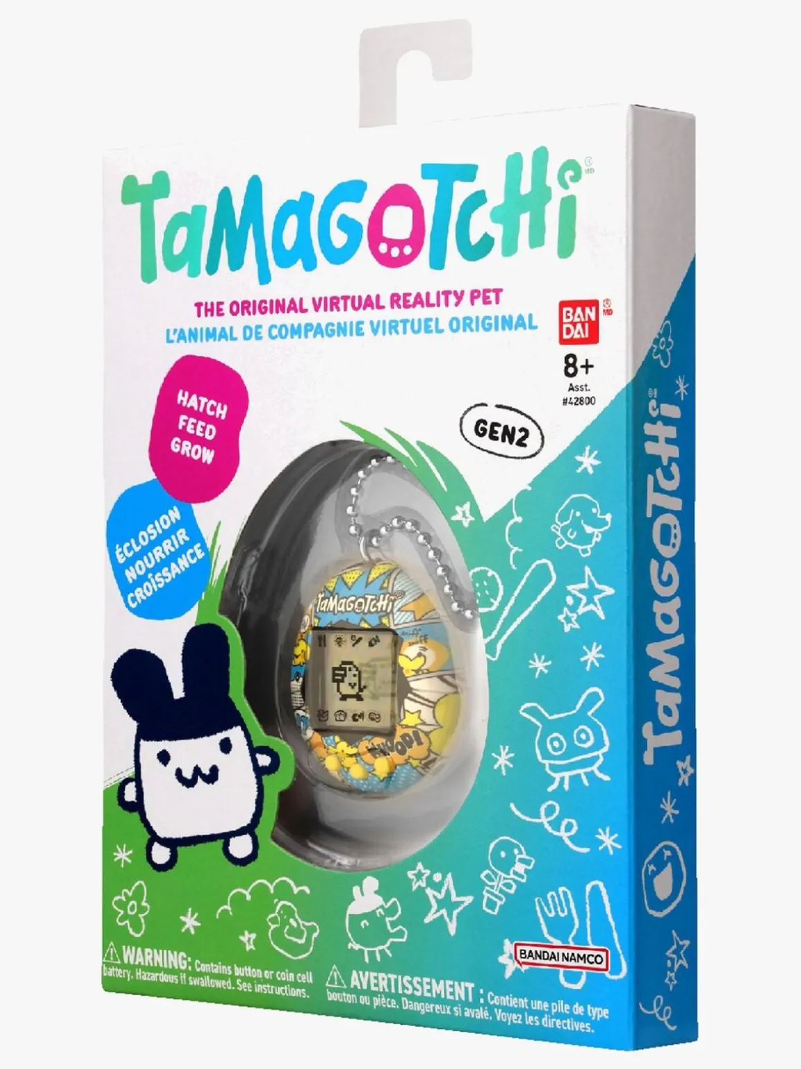 Tamagotchi Original Pochitchi Comic Book P2 Spillekonsol