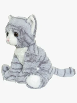 Teddykompaniet Bamse Kattevenner Mio 23 cm, Gråstribet