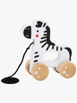 Tooky Toy Træklegetøj Zebra