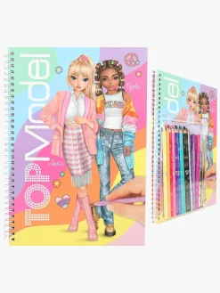 TOPModel Designbog med Farveblyanter