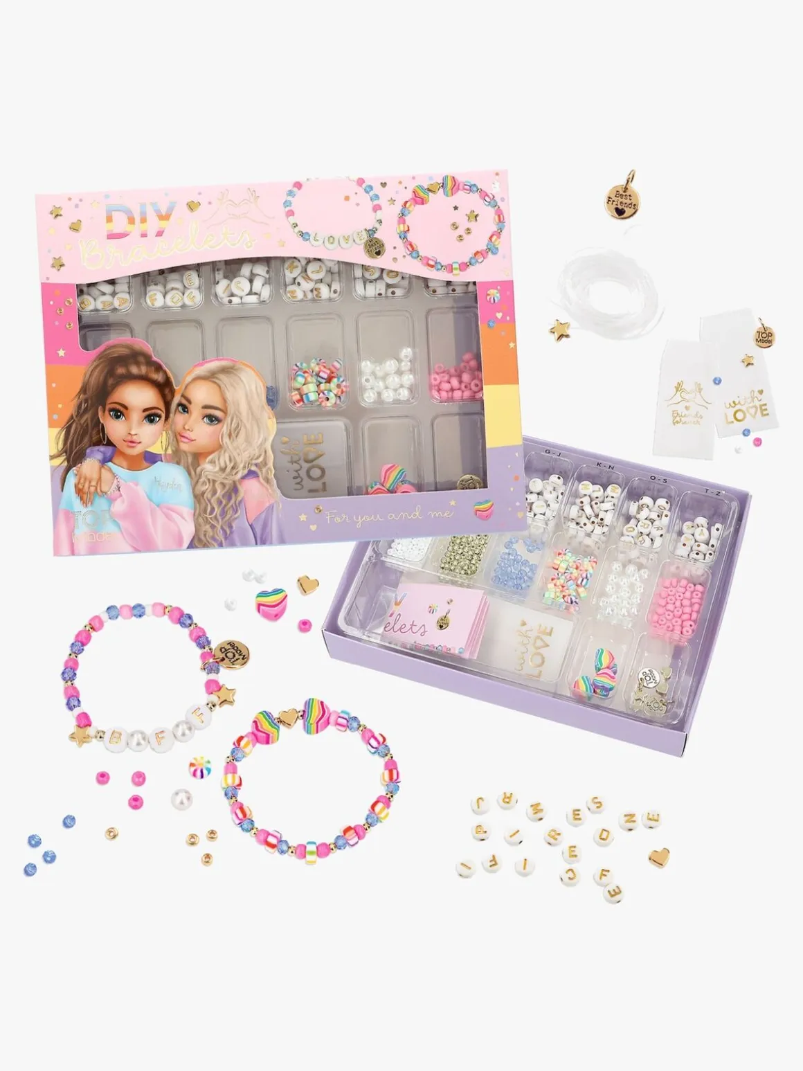 TOPModel DIY Perlearmbåndsæt