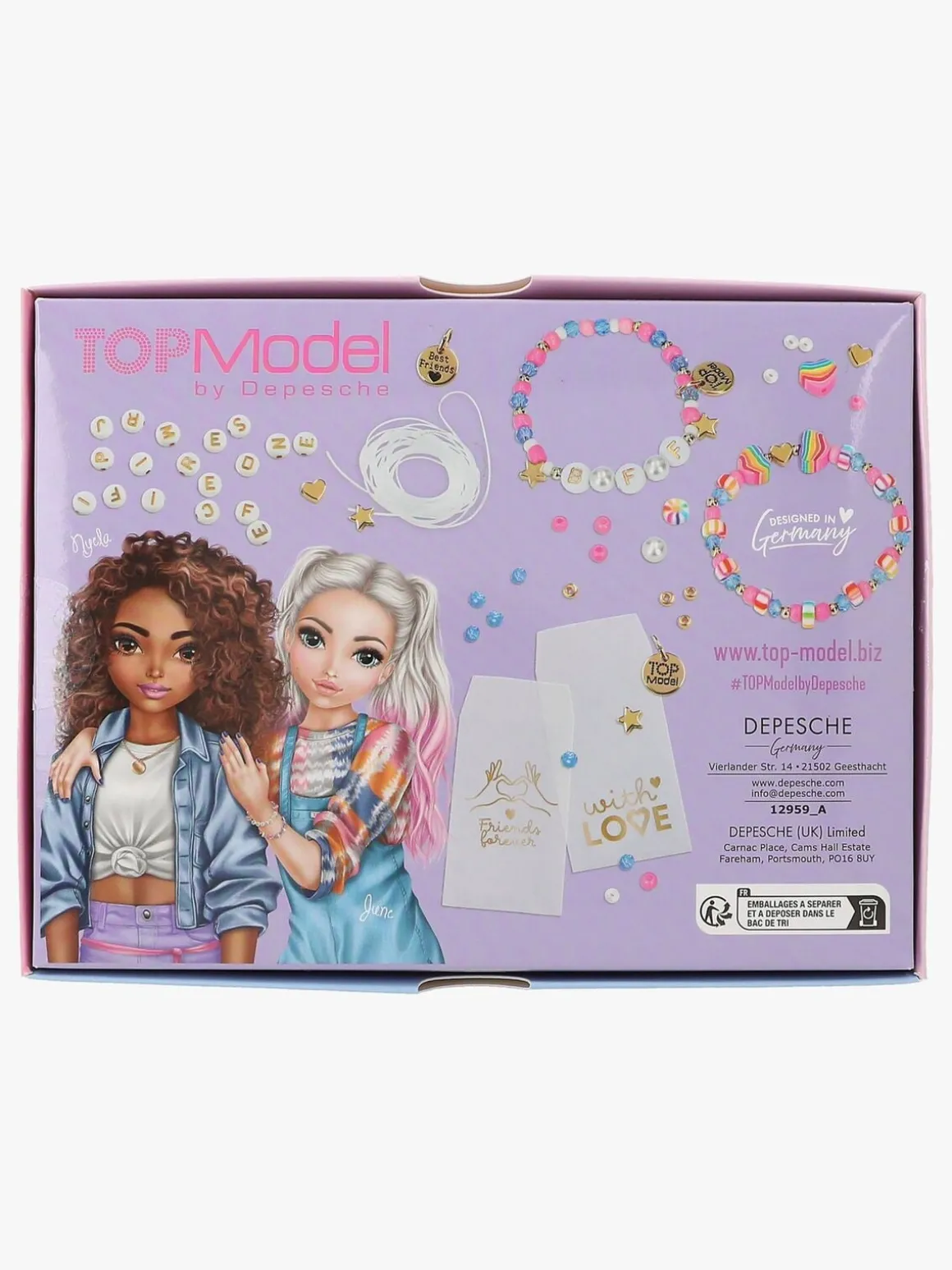 TOPModel DIY Perlearmbåndsæt