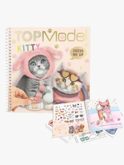 TOPModel Dress Me Up Klistermærkebog Kitty