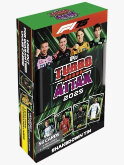 Topps Formula 1 Samlekort Turbo Attax Mega Tin Lightning Lids & Shakedowns - Blandede