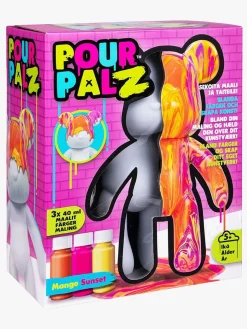 TOYMONSTER POUR PALZ DIY-sæt Mal Din Egen Bjørn, Mango Sunset