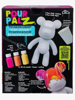 TOYMONSTER POUR PALZ DIY-sæt Mal Din Egen Bjørn, Mango Sunset