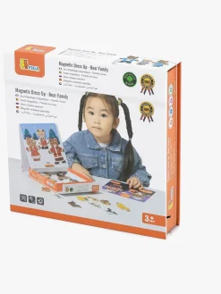 VIGA Dress Up Magnetsæt Bjørn Familie 54 Stk.