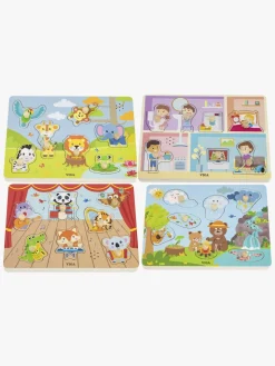 VIGA 4-i-1 Lydpuslespil