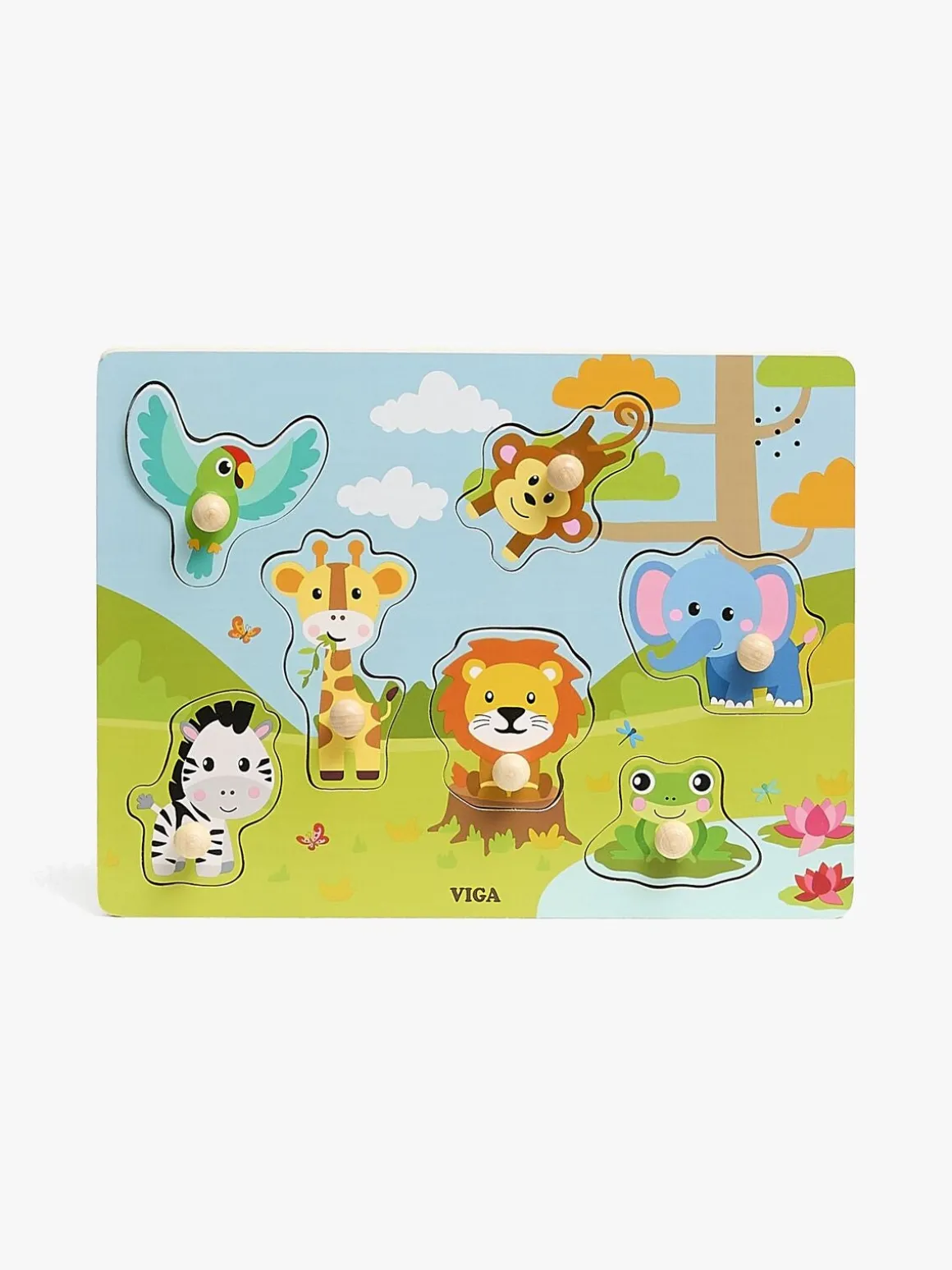 VIGA 4-i-1 Lydpuslespil