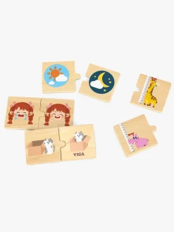 VIGA Puslespilssæt Modsætninger