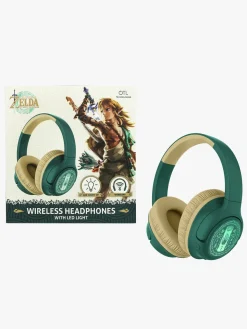 Zelda Høretelefoner Trådløse med LED Sharing AUX